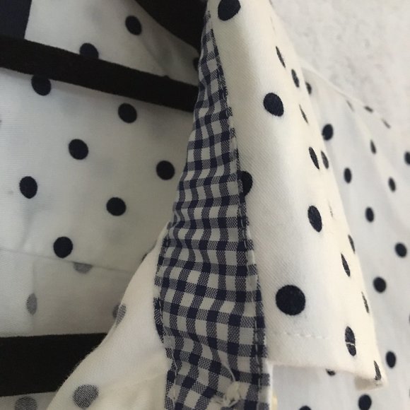Chaps polka-dot blouse - dressy or casual - Picture 3 of 5
